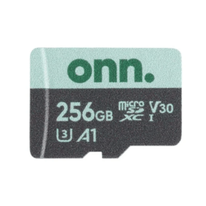 onn. 256 GB microSDXC U3 Memory Card with Adapter