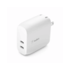 Belkin Wall Charger BoostCharge Dual USB-C PD 40W Wall Charger White