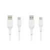 ( LOT OF 2) Belkin 6.6ft USB-C Cable