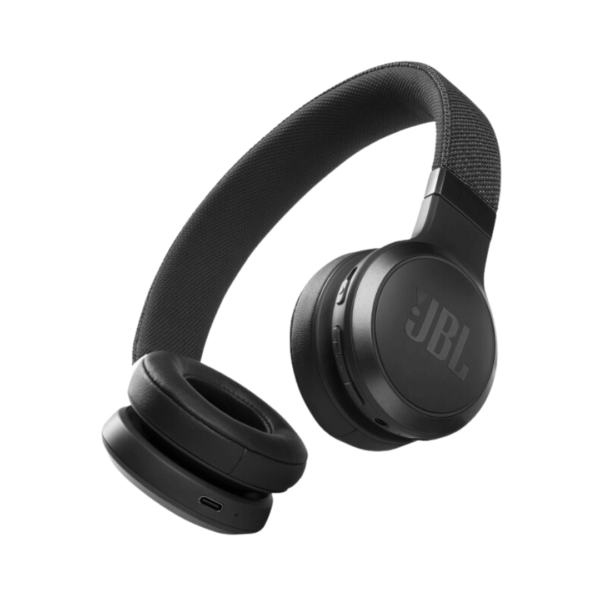 JBL Live 460NC Wireless Headphones On-Ear Noise Cancelling Bluetooth Headphones - Black