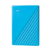 WD 2TB My Passport Portable Hard Drive with Password Protection and Auto Backup Software Sky Blue (WDBYVG0020BBL-WESN)