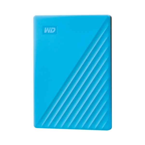 WD 2TB My Passport Portable Hard Drive with Password Protection and Auto Backup Software Sky Blue (WDBYVG0020BBL-WESN)